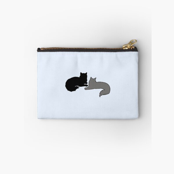 Item preview, Bree & Sel Lounging Around (Black & Grey Cats) designed and sold by andmarstan.
