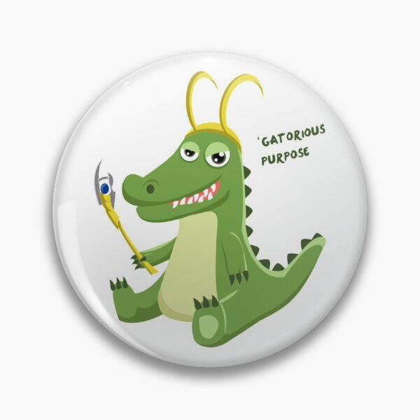 Item preview, Loki Alligator Glorious Purpose  designed and sold by MiniManiaPrint.
