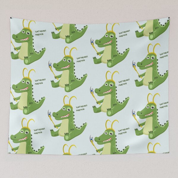 Item preview, Loki Alligator Glorious Purpose  designed and sold by MiniManiaPrint.
