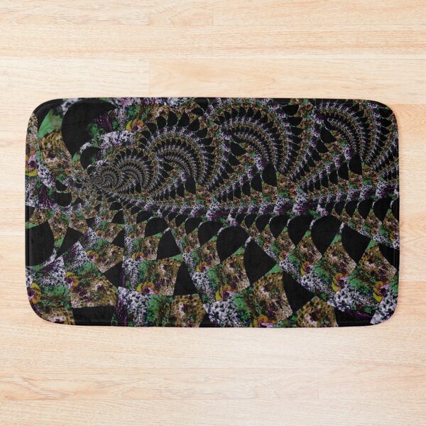 Item preview, 'Cellia (Jungle Black)'-V.2 Psychedelic/ Animalia fractal wave pattern Digital Painting by The Raumier  designed and sold by N-W-T-S-I-O.