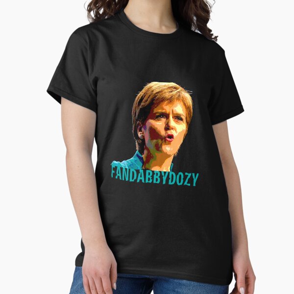 Item preview, Nicola Sturgeon -Fandabbydozy designed and sold by halibutgoatramb.