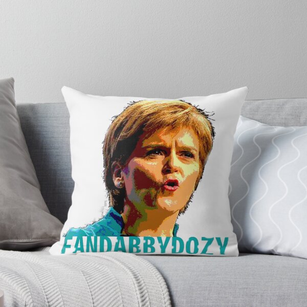 Item preview, Nicola Sturgeon -Fandabbydozy designed and sold by halibutgoatramb.