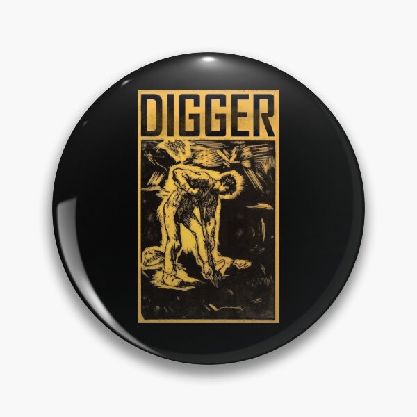 Item preview, DIGGER // gold prospector // construction workers // coins // miners // mining designed and sold by ONLY-E-DE.
