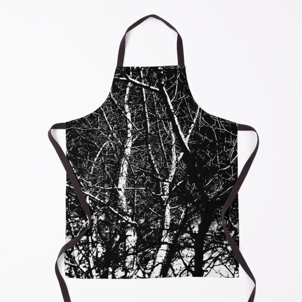 Item preview, Winter trees bare branches black and white designed and sold by Anna Lemos.