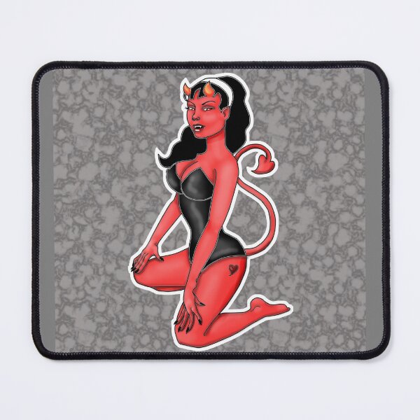 Item preview, Naughty Lil Red Devil Smokin' Hot designed and sold by artistdiat.