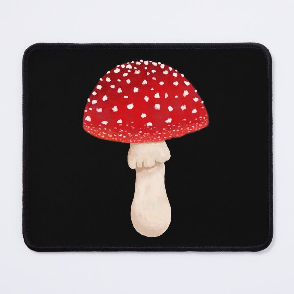 Item preview, Red Mushrooms Fly Agaric Pattern designed and sold by Kraina.