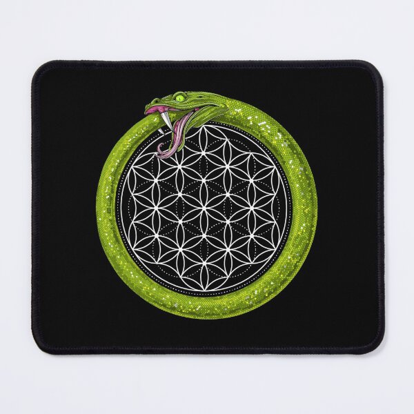 Item preview, Ouroboros Flower Of Life designed and sold by underheaven.