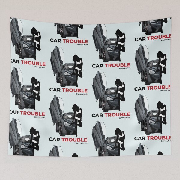 Item preview, Car Trouble designed and sold by MiniManiaPrint.