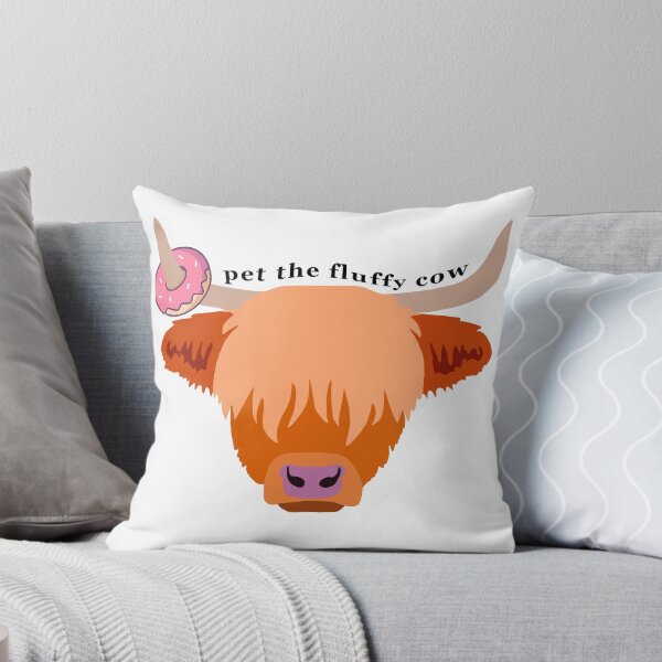 Item preview, Do Not Pet The Fluffy Cows Design With Writing designed and sold by ia-ukiyo.