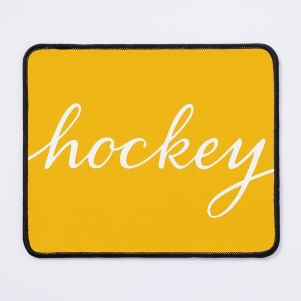Item preview, Hockrey lettering yellow designed and sold by hookfreaks.