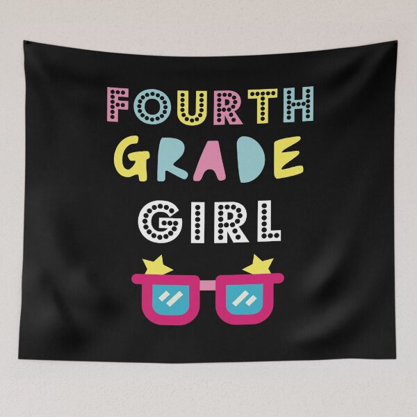 Item preview, Fourth Grade Girl - Funky Retro Party Sunglasses - Gift for Daughter or Niece designed and sold by CactusFamily.