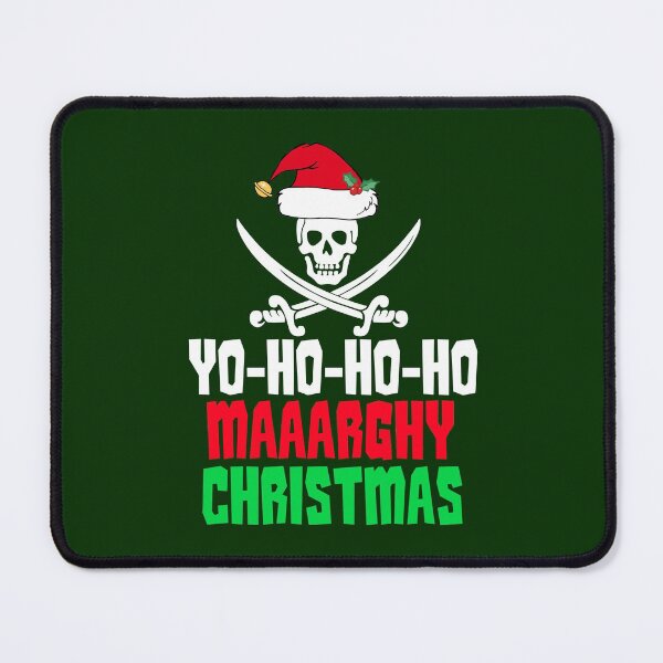 Item preview, Pirate Christmas Pun Yo Ho Ho Ho designed and sold by Epic Love Designs.