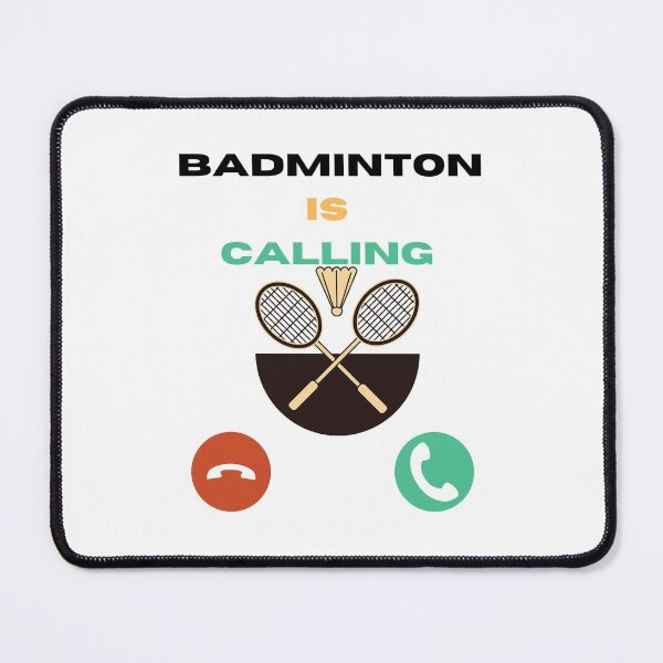 Item preview, BADMINTON IS CALLING  designed and sold by Artloverperson1.