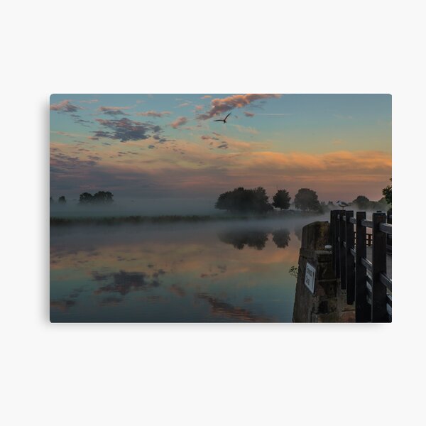 Trent Lock Erawash Canal Canvas Print