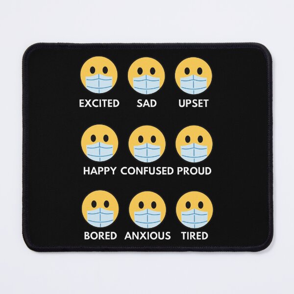 Item preview, Face Mask Moods designed and sold by Caregiverology.