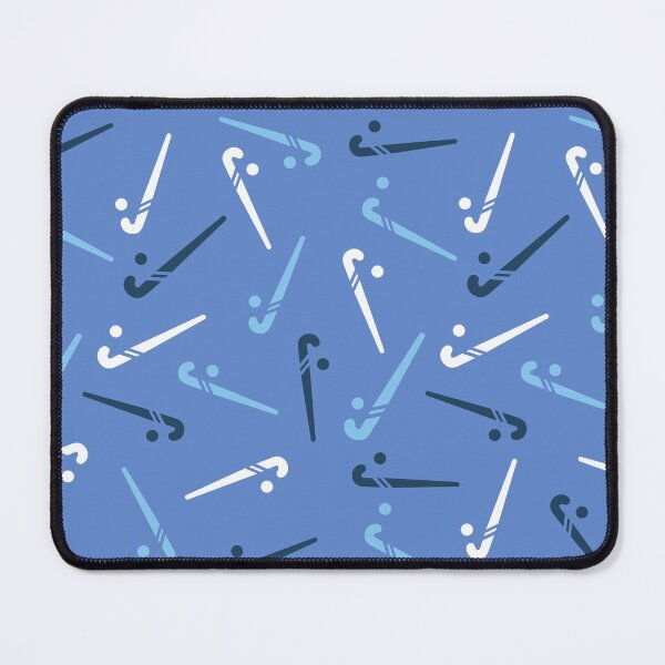 Item preview, small hockey stick blue designed and sold by hookfreaks.