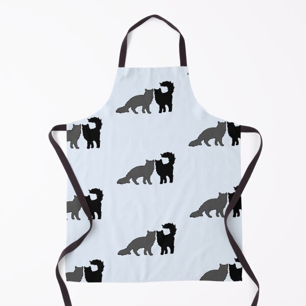 Item preview, Bree & Sel Feeling Spicy (Black & Grey Cats) designed and sold by andmarstan.