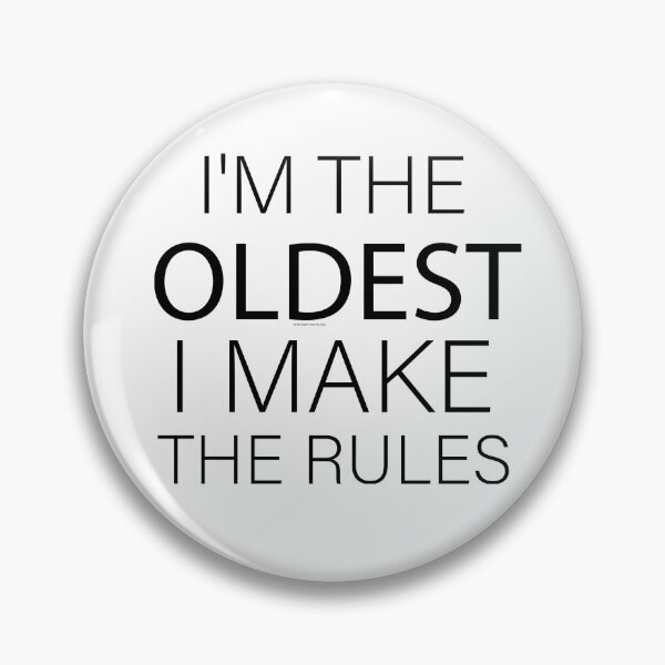 Item preview, i'm the oldest i make the rules, Middle-Youngest, The Rules Family Matching, Toddler-Youth, Sibling Matching, Oldest Youngest, rules funny matching sibling designed and sold by adjamine.