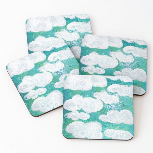 Item preview, Clouds designed and sold by KATHLEEN TENNANT ART.