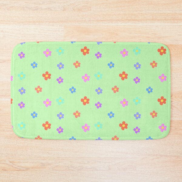 Item preview, Cute Flowers (green background) designed and sold by CPArtStudios.
