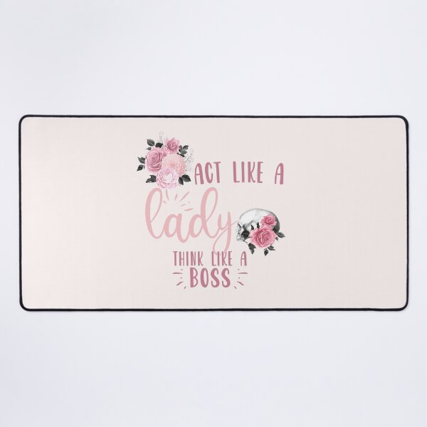 Item preview, Act Like a lady, think like a Boss designed and sold by Analee & K.