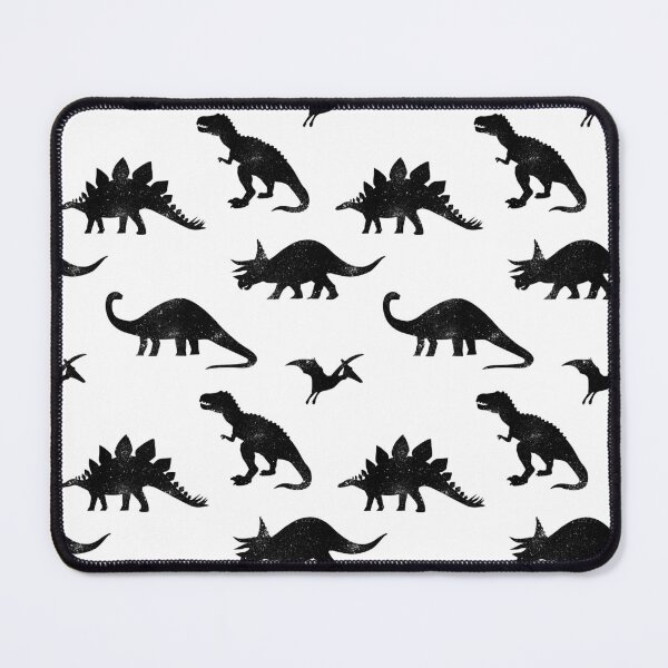 Item preview, Black + White Dinosaurs designed and sold by latheandquill.