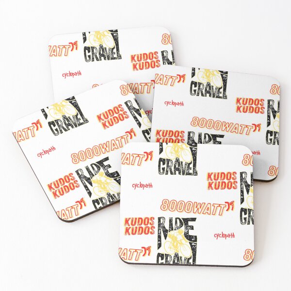 Item preview, Ride Gravel Kudos Kudos Cyclopath Gravel Bike Road Bike Road Cyclist Stickers designed and sold by lucomini.