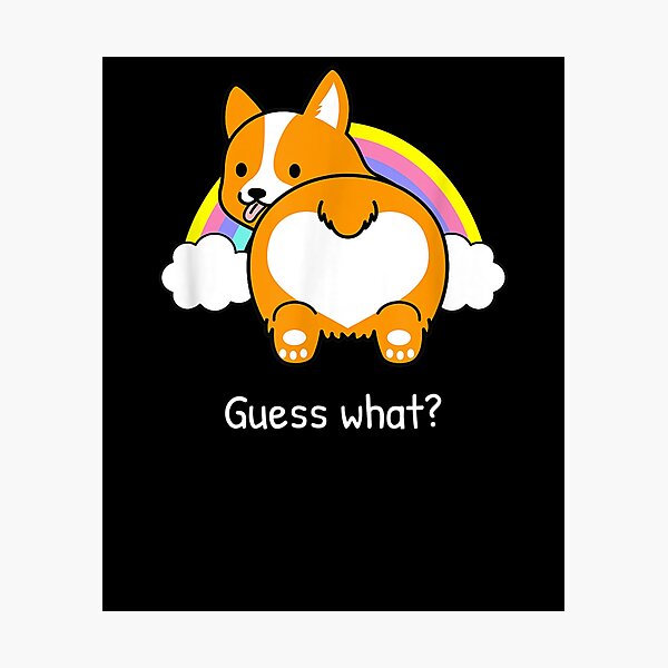 Artikelvorschau, Corgi Guess Hintern entworfen und verkauft von robinxam.
