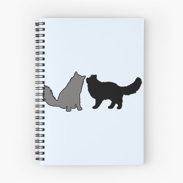 Item preview, Bree & Sel Telling Secrets (Black & Grey Cats) designed and sold by andmarstan.