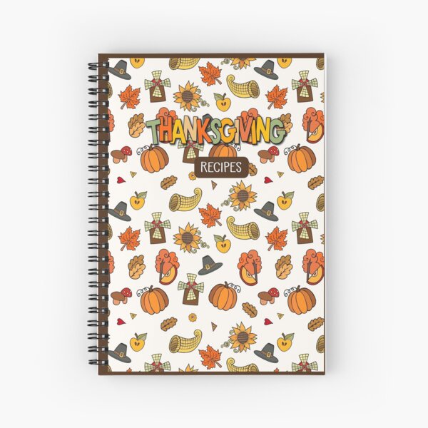 Item preview, Happy Thanksgiving Recipes Blank Cookbook For Grandma designed and sold by spaceopy.