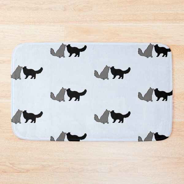 Item preview, Bree & Sel Telling Secrets (Black & Grey Cats) designed and sold by andmarstan.