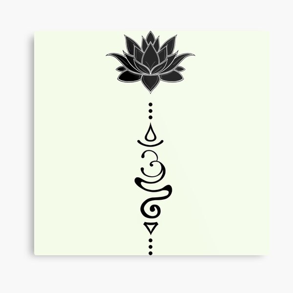 Sanskrit Symbol for Breathe SemiPermanent Tattoo  Set of 2  Tatteco