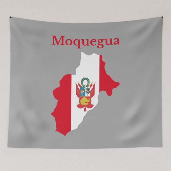 Item preview, Moquegua Region Map Design, Peru designed and sold by marosharaf.