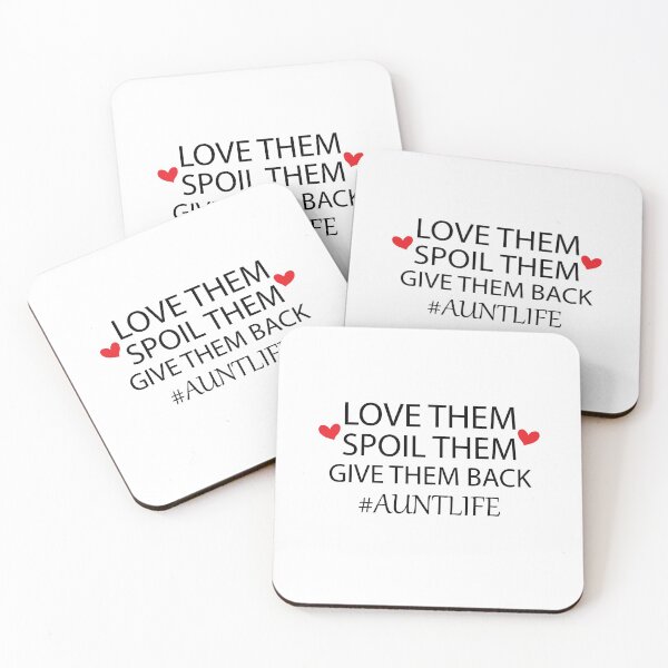 Item preview, love them spoil them give them back auntlife, womens, Aunt Life, Aunt Gift, Auntie, funny designed and sold by adjamine.