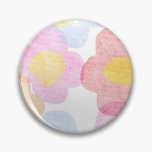 Item preview, Blue Pink Flowers Art designed and sold by BlackWidowShop.