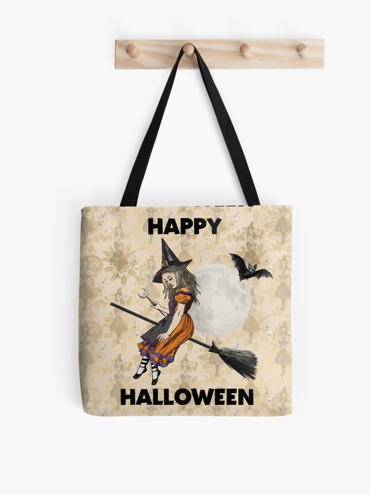 Vintage Alice in Wonderland Witchy Happy Halloween