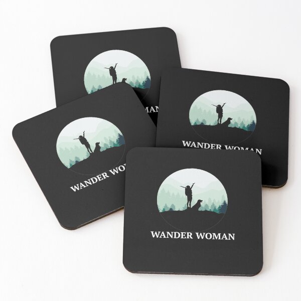 Item preview, my hiking partner has four legs | wonder woman | hiking woman designed and sold by SudeepDesigns.