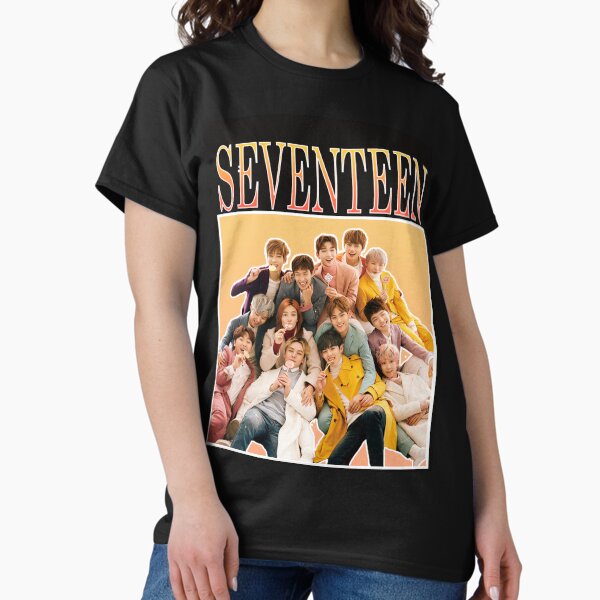 Artikel-Vorschau von SEVENTEEN Vintage T-Shirt, SEVENTEEN Shirt, SEVENTEEN Tee, KPOP Shirt, designt und verkauft von barongoutam.