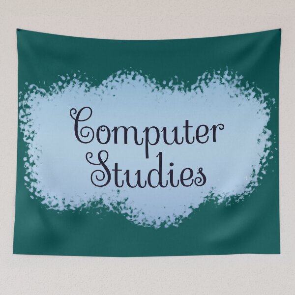 Item preview, Computer Studies School Subject Label - Sherpa Blue designed and sold by IrinchiDE.