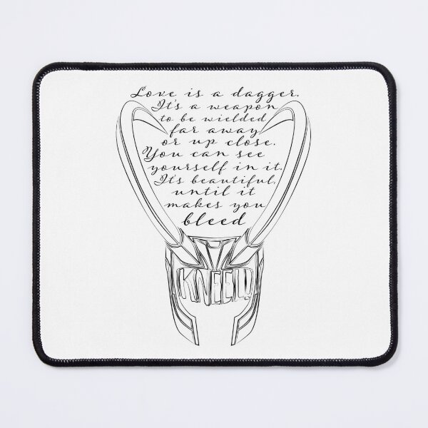 Item preview, Loki horns and quotes line art designed and sold by AnV3r.