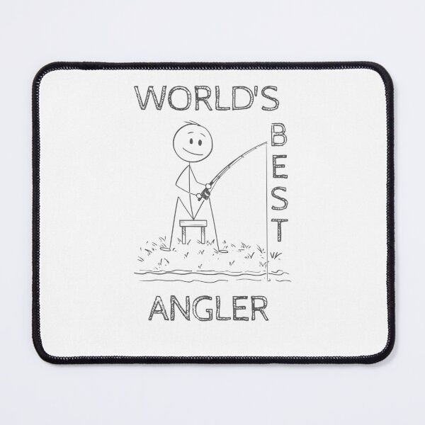 Item preview, World's Best Angler. World's Best Fisherman designed and sold by Artloverperson1.