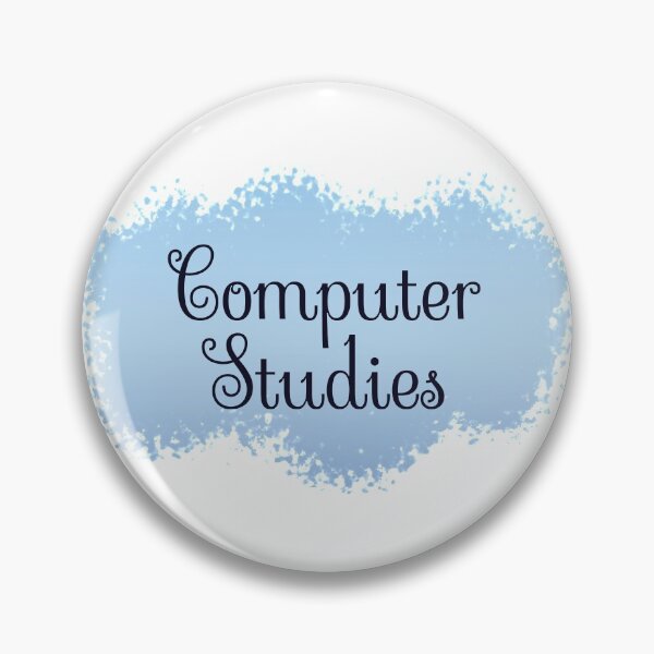 Item preview, Computer Studies School Subject Label - white designed and sold by IrinchiDE.