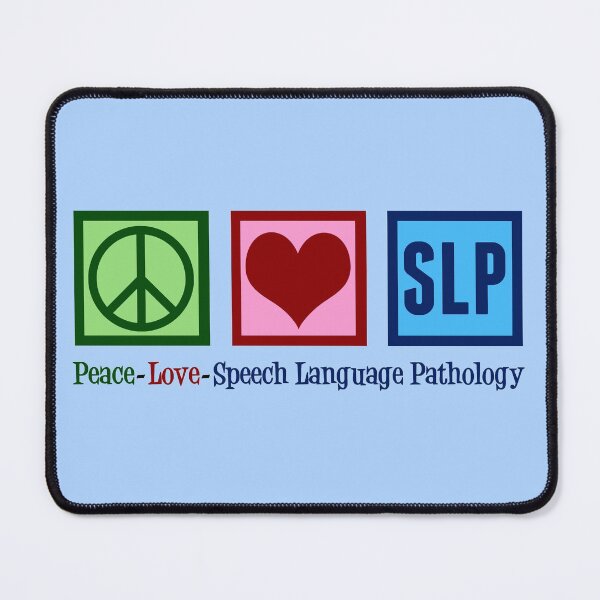 Item preview, Peace Love Speech Language Pathology designed and sold by Epic Love Designs.