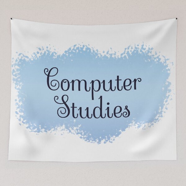 Item preview, Computer Studies School Subject Label - white designed and sold by IrinchiDE.