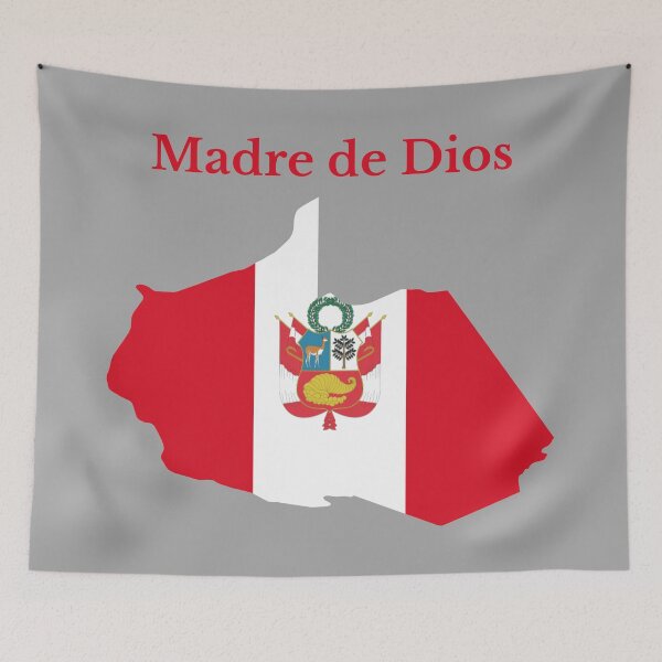 Item preview, Madre de Dios Region Map Design, Peru designed and sold by marosharaf.