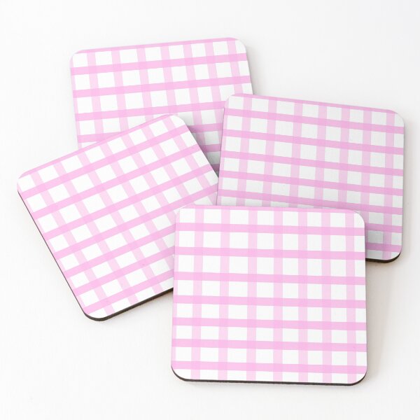 Item preview, Pink Gingham Plaid Tartan designed and sold by Julie Erin Designs.