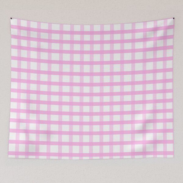 Item preview, Pink Gingham Plaid Tartan designed and sold by Julie Erin Designs.