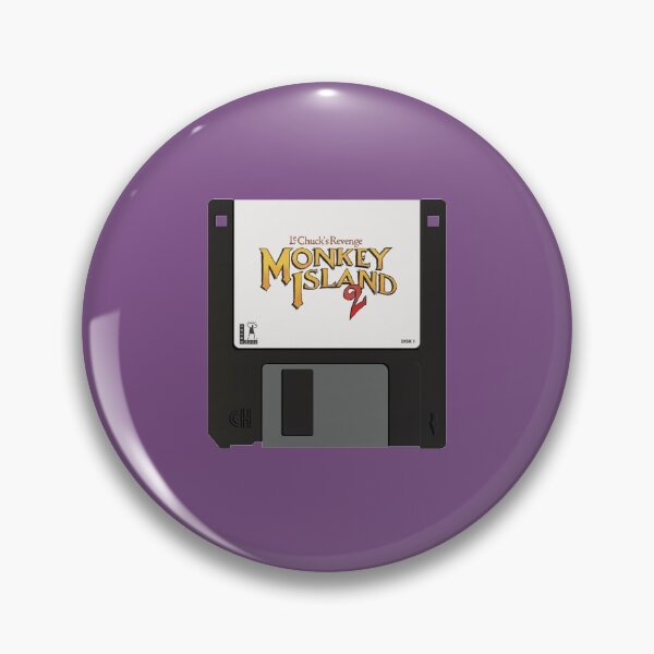 Item preview, Time for Revenge - Monkey Island Nostalgic Floppy Disc - Blue designed and sold by Sturge.