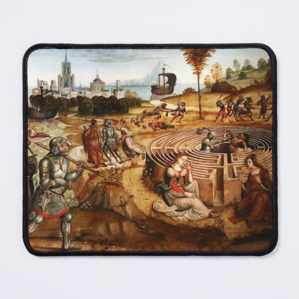 Item preview, THESEUS, MINOTAUR AND LABYRINTH designed and sold by BulganLumini.