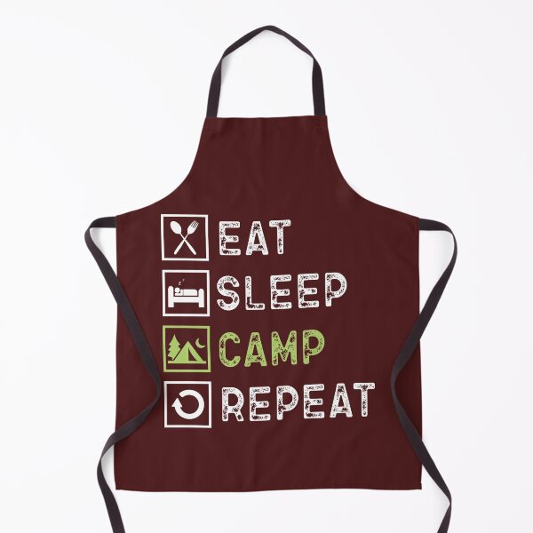 Item preview, Eat Sleep Camp Repeat designed and sold by FASHIONGALLERIA.
